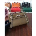 Hermes Mini Kelly Tote Bag Epsom leather 1707 grey JH01541ja59