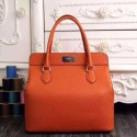 Hermes original leather toolbox handbag 3069 orange JH01617qL41