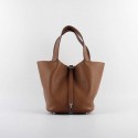 Hermes Picotin 18cm Bags togo Leather 8615 coffee JH01857NE93