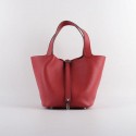 Hermes Picotin 18cm Bags togo Leather 8615 red JH01859eW69