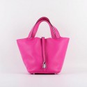 Hermes Picotin Lock 22cm Bags togo Leather 8616 rose JH01848OW36
