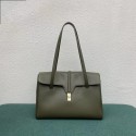 High Quality Celine LARGE SOFT 16 BAG IN SUPPLE GRAINED CALFSKIN 194043 green JH05823Ao69