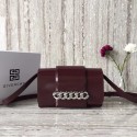 High Quality Givenchy INFINITY Shoulder Bag Calfskin Leather 06631 Burgundy JH09060GY92