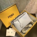 High Quality Imitation Fendi BY THE WAY REGULAR leather Boston bag 8BL124A white JH08605YP94