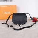 High Quality Replica Chloe mini shoulder bags calf leather 27005 black JH08964lk70