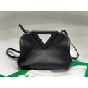 Imitation Bottega Veneta Top Handle Bags point 658476 NERO JH09120XD29