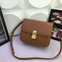 Imitation Celine Classic Box Flap Bag Calfskin Leather 88008 Naturals JH06370vX95