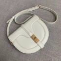 Imitation CELINE SMALL BESACE 16 BAG IN SATINATED CALFSKIN CROSS BODY 188013 WHITE JH05963Sn26