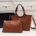 Imitation Hot Prada Calf leather bag 2209 brown JH05383Rl62