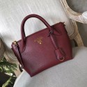 Imitation Prada Calf leather bag 1BH111 Burgundy JH05373Sn26