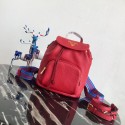 Imitation Prada original Leather backpack 1BZ035 red JH05276VJ28