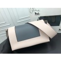 Imitation Top Celine frame Bag Original Calf Leather 5756 white.grey JH06099eP47