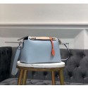 Knockoff AAA FENDI BY THE WAY REGULAR Small multicoloured leather Boston bag 8BL1245 sky blue&cream JH08632nQ90