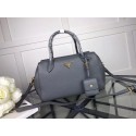 Luxury Prada Calf leather bag 1031 grey JH05369ze26