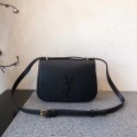 New SAINT LAURENT Monogram leather cross-body bag 512853 black JH08087rZ14