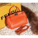 Newest 2015 Fendi original leather 6035 orange JH08794TL77