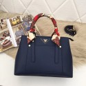 Prada Calf leather bag 5021 blue JH05304Fl77