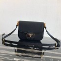 Prada Embleme Saffiano leather bag 1BD217 black JH05170Je99