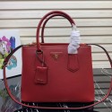 Prada Galleria Saffiano Leather Bag 1BA232 Red JH05218Ug45
