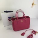 Prada Galleria Small Saffiano Leather Bag BN2316 rose JH05333HE62