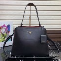 Prada Matinee handbag 1BA249 Black JH05212ck22