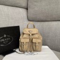 Prada Nylon mini backpack 1BH029 apricot JH05058Zg66
