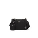 Prada Nylon Re-Edition 2000 Shoulder Bag 1BH046 black JH04952eT55