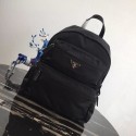 Prada Printed technical fabric backpack 2VZ025 black JH05093Lg61
