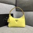 Prada Re-Edition 2000 nylon mini-bag 91515 yellow JH05054wv93