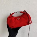 Prada Re-Edition 2005 nylon shoulder bag 1BH172 red JH05017kN56