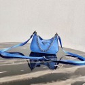 Prada Re-Edition nylon mini shoulder bag 1TT122 blue JH04999fh25