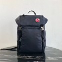 Prada Re-Nylon backpack 2VZ135 black&red JH05089Ym74