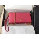 Prada Saffiano Leather Mini Bag 1HZ029 rose JH05469Qa65