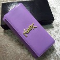 Replica 2015 Yves Saint Laurent hot style wallet 30180 purple JH08407WR79
