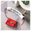 Replica GIVENCHY GV3 leather and suede shoulder bag 9989 red JH09035XB19