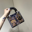 Replica LADY DIOR embroidered cattle leather AD0168-2 JH07005qj24