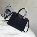 Replica Prada saffiano lux tote original leather bag bn4458 black JH05591jE50