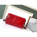 Replica SAINT LAURENT Niki leather belt bag 577124 red JH07852ho28