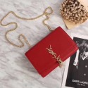 Replica YSL medium kate satchel grained leather 311227 red JH08231vf92