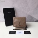 SAINT LAURENT Niki Mini leather shoulder bag 03743 Chestnut JH07858oN21
