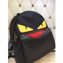 Top Fendi backpack nylon 6617 black JH08777Tj43
