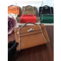 Top Hermes Mini Kelly Tote Bag Epsom leather 1707 camel JH01538xs20