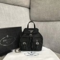 Top Replica Prada Nylon mini backpack 1BH029 black JH05060Qt73