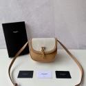 Yves Saint Laurent IN CANVAS AND LEATHER Y650123H Apricot JH07718Zz83