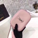 Yves Saint Laurent Original Calf leather mini Shoulder Bag 5804 pink JH08208Vj56