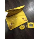 2015 Balenciaga clutch bag 4409 yellow JH09459hn36