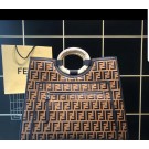 AAA 1:1 FENDI Kan I Original Leather Tote Bag 23589 JH08723Bu52