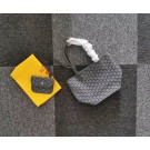 AAAAA Imitation Goyard Calfskin Leather Mini Tote Bag 6782 Grey JH06658QQ66
