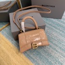 Balenciaga Hourglass XS Top Handle Bag 28331S apricot JH09359aP53