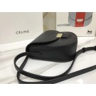 Celine Compact Trotteur Cattle leather Mini Shoulder Bag 1268 black JH06179fh25